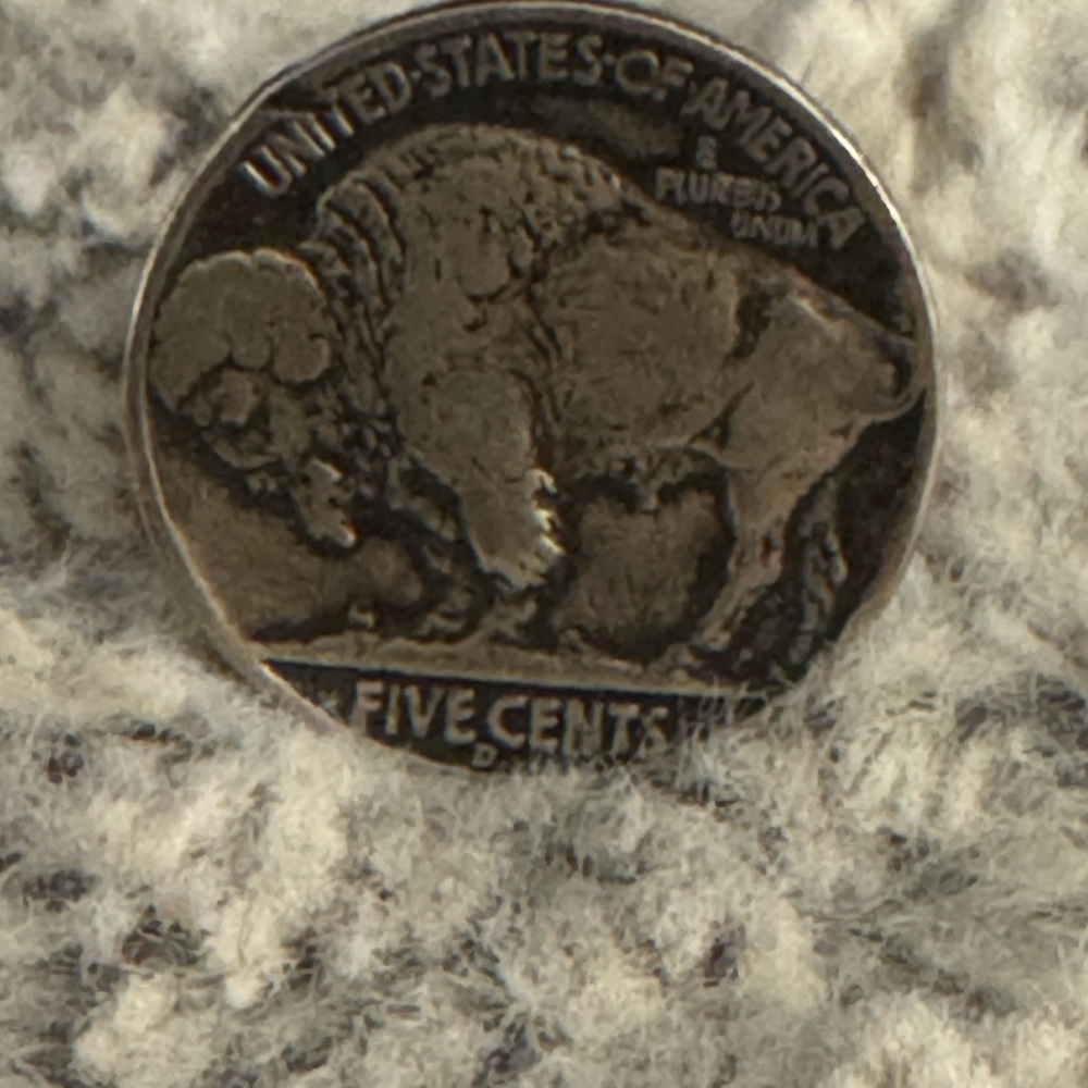 Vintage Buffalo Nickel Coin